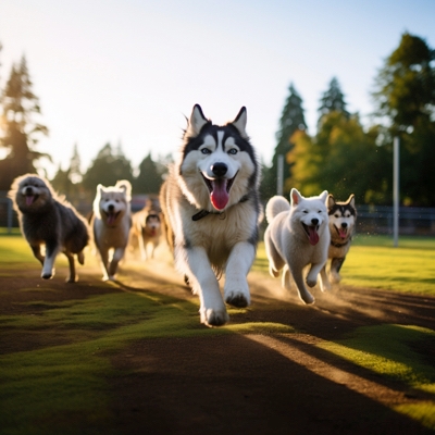 Siberian Huskies in Stumptown Thriving in the Chill and Thrill of Portland!