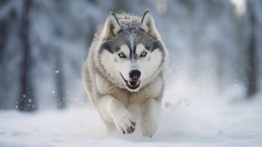 The Siberian Husky